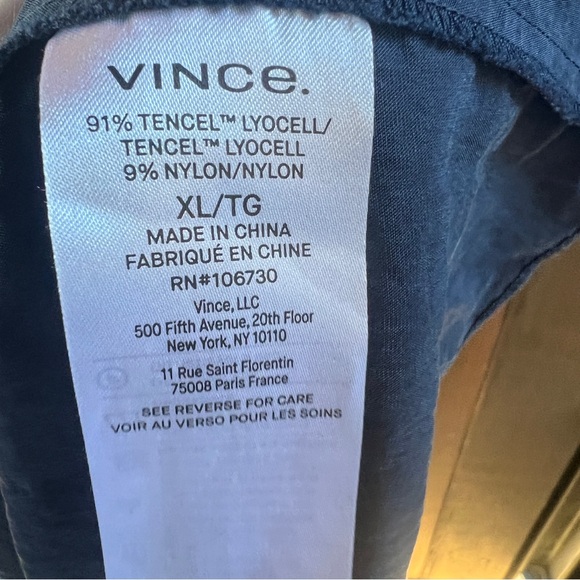 Vince Navy Midi Dress - Picture 8 of 8